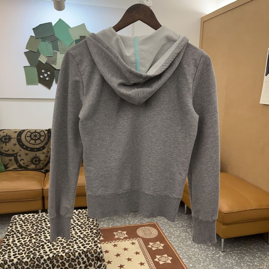 푸마 빈티지 Y2K 대장급 드레이프 포켓 후드집업 M C09396 상품이미지4