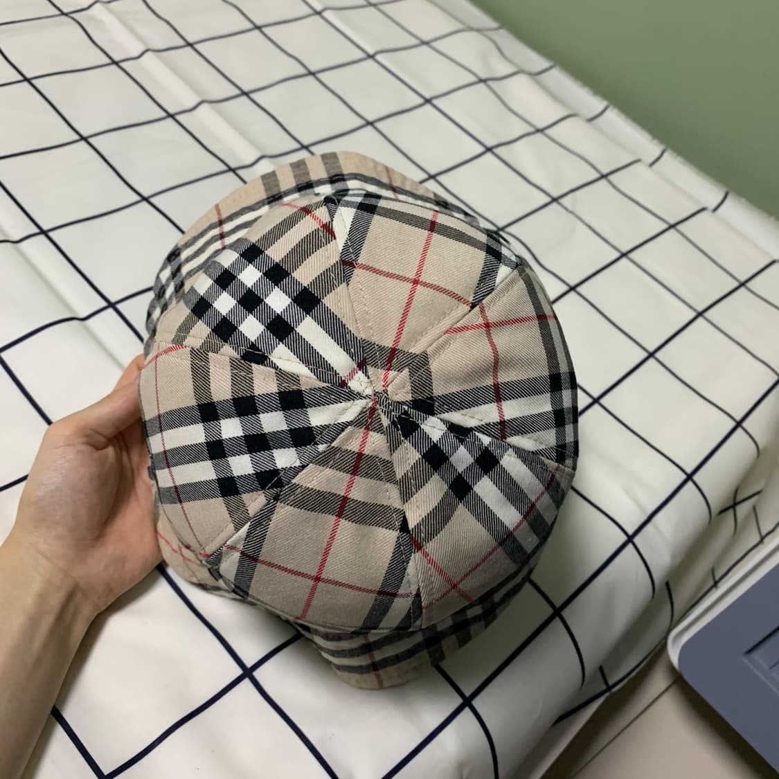 버버리 노바체크 벙거지(정품) 상품이미지4
