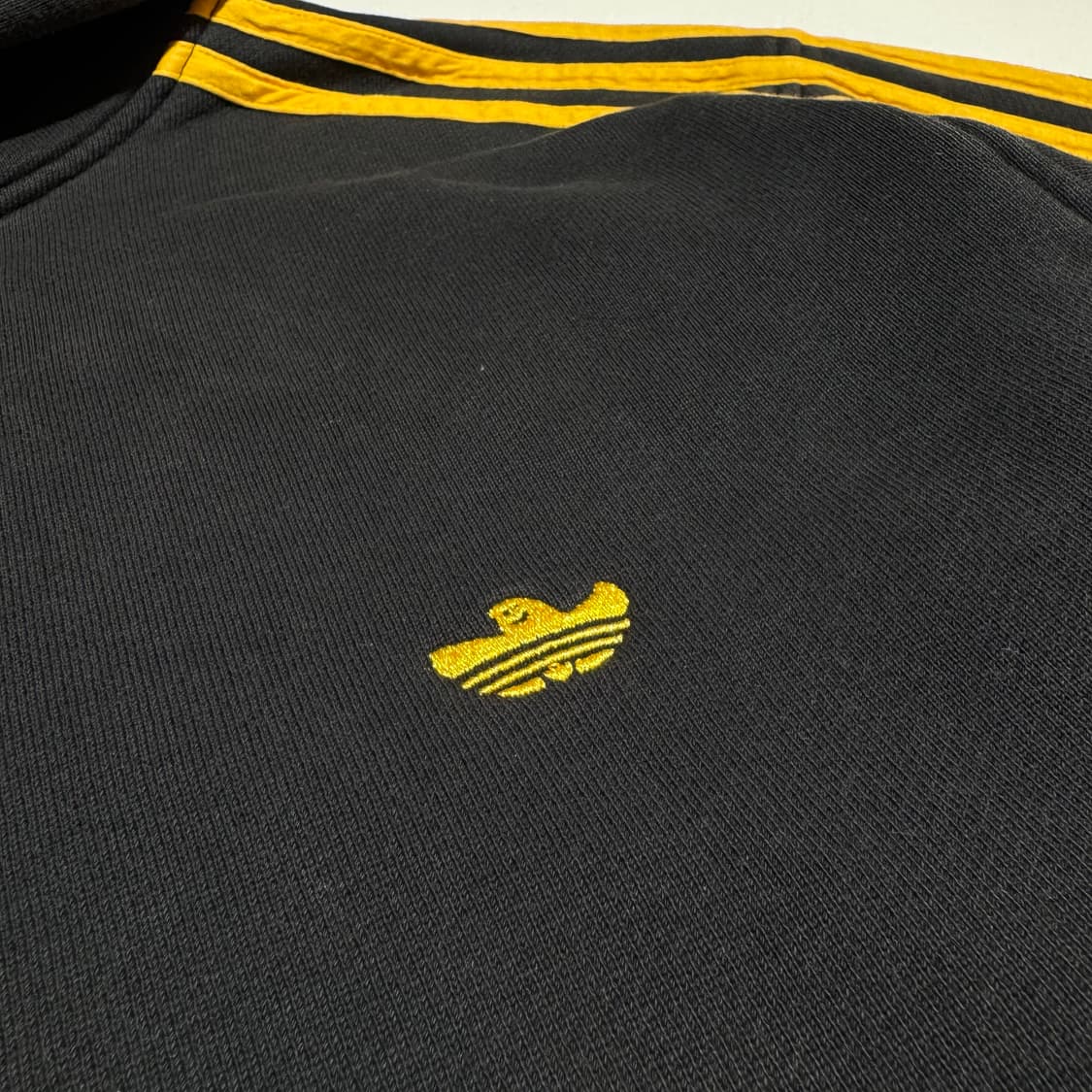 아디다스 파이어버드 옐로우 삼선 후드티 상품이미지3