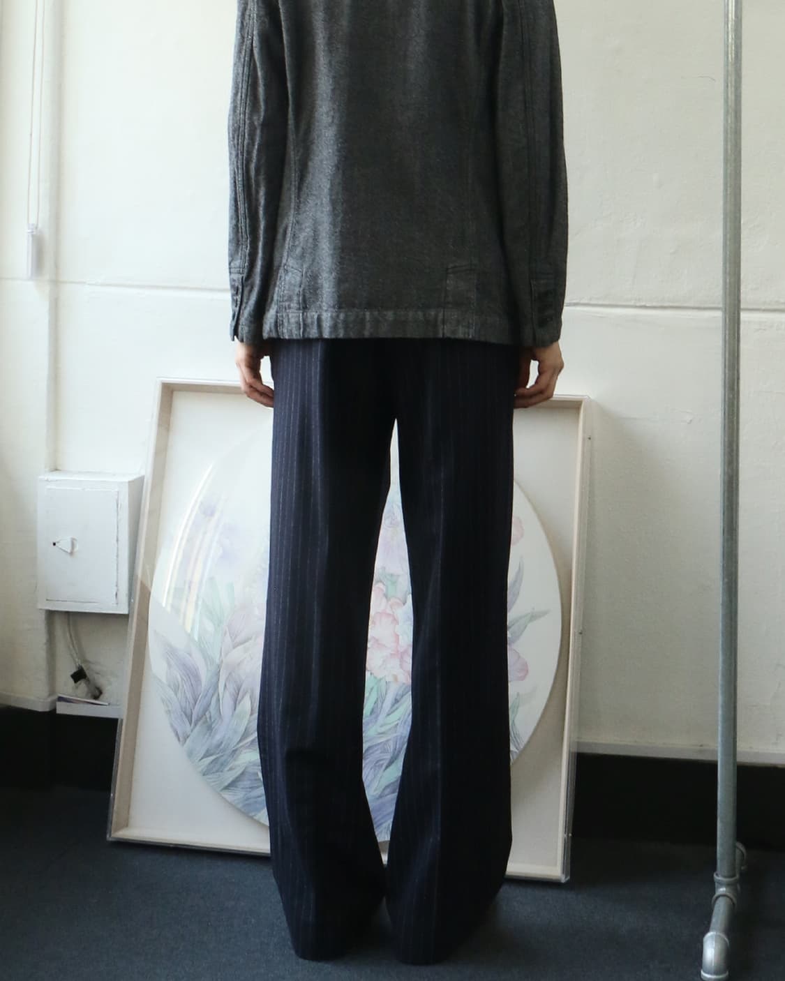 질샌더 핀스트라이프 트라우저 상품이미지2