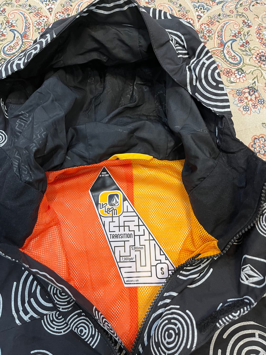 볼컴 트랜지션 스파이럴 패턴 보드복 자켓 상품이미지5