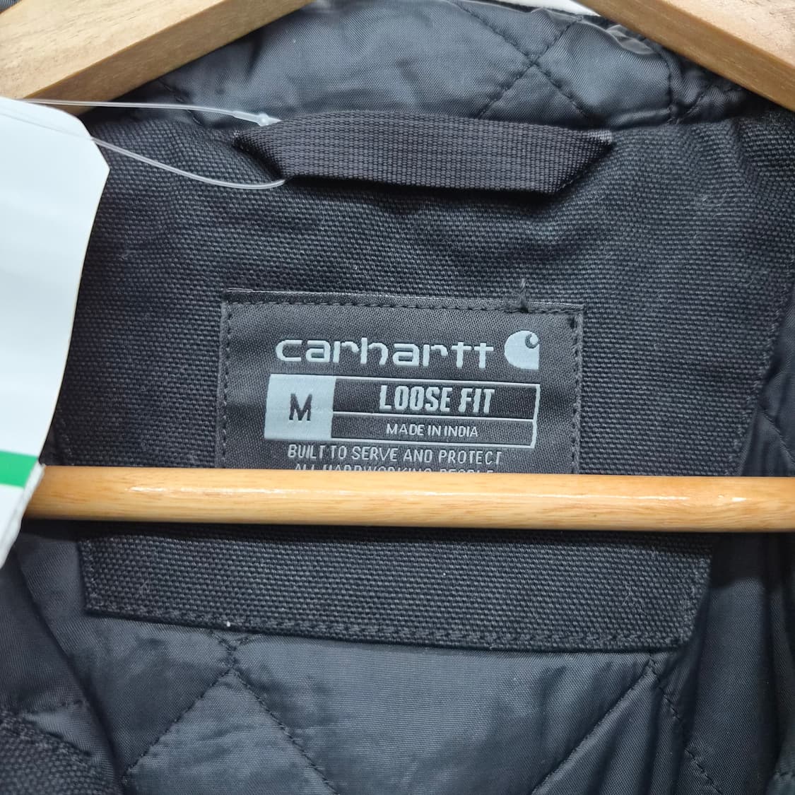 칼하트 블랙 액티브 후드 자켓 남녀공용 M 상품이미지4