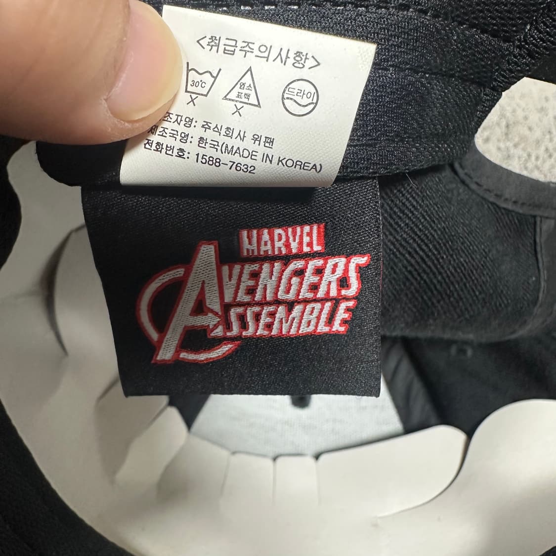 ✨ (바배) 마블 스냅백 캡 모자  상품이미지5