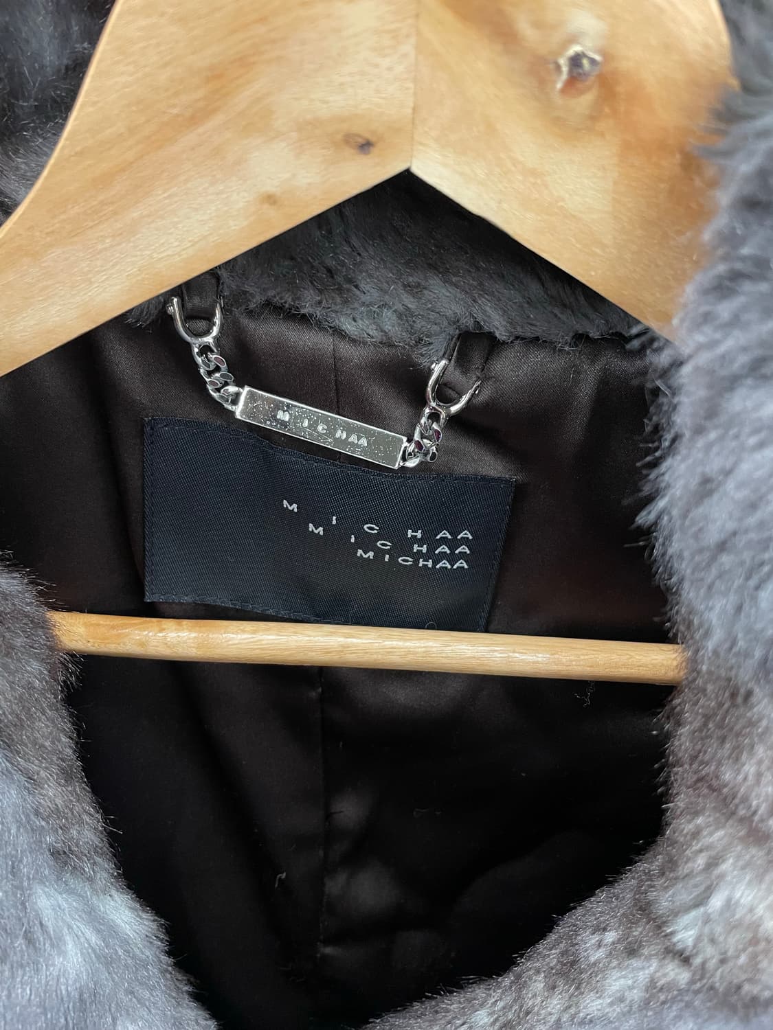 1990s MICHAA 퍼 자켓 상품이미지7