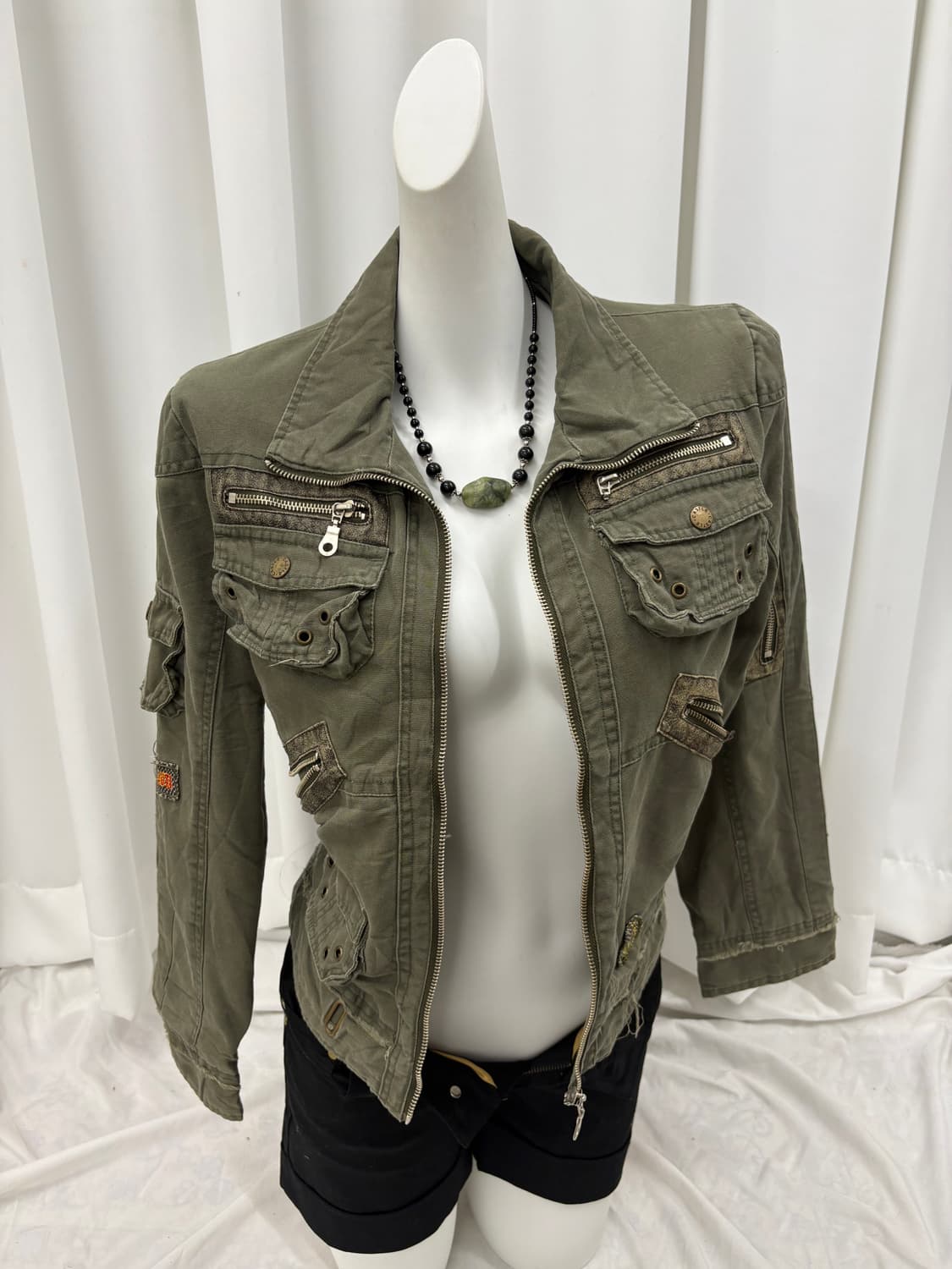 y2k 포켓 디테일 야상자켓 상품이미지3