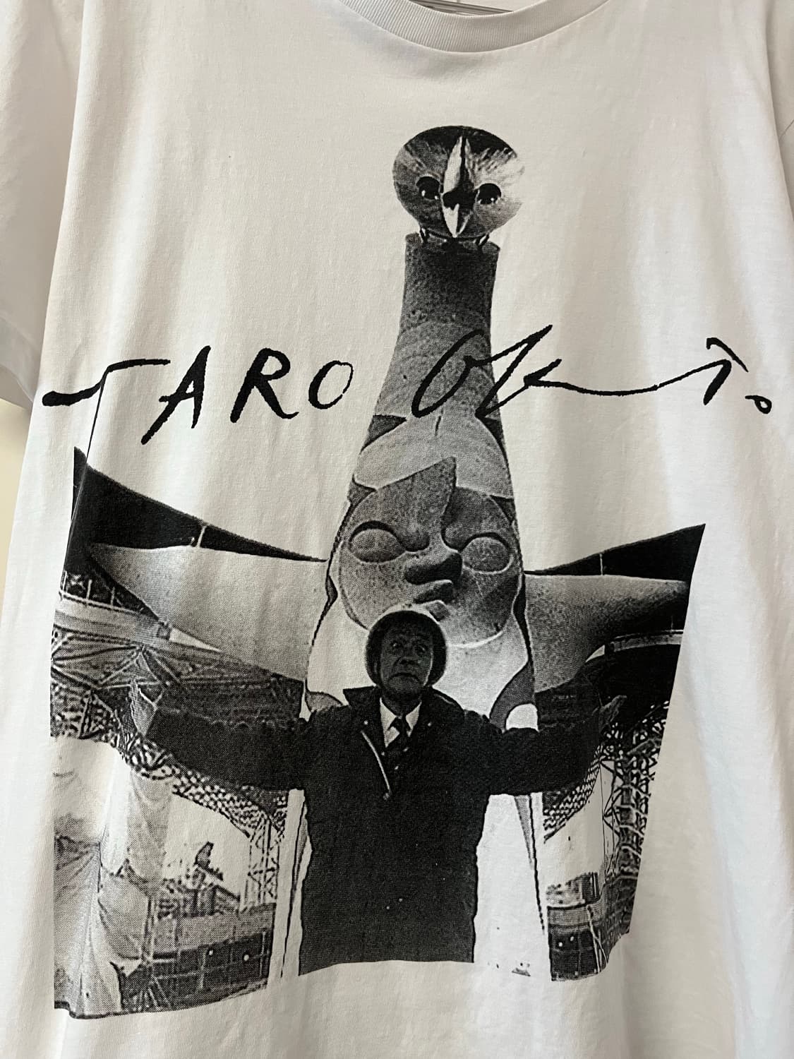 Taro 오카모토 타로 태양의탑프린팅 티셔츠 상품이미지2