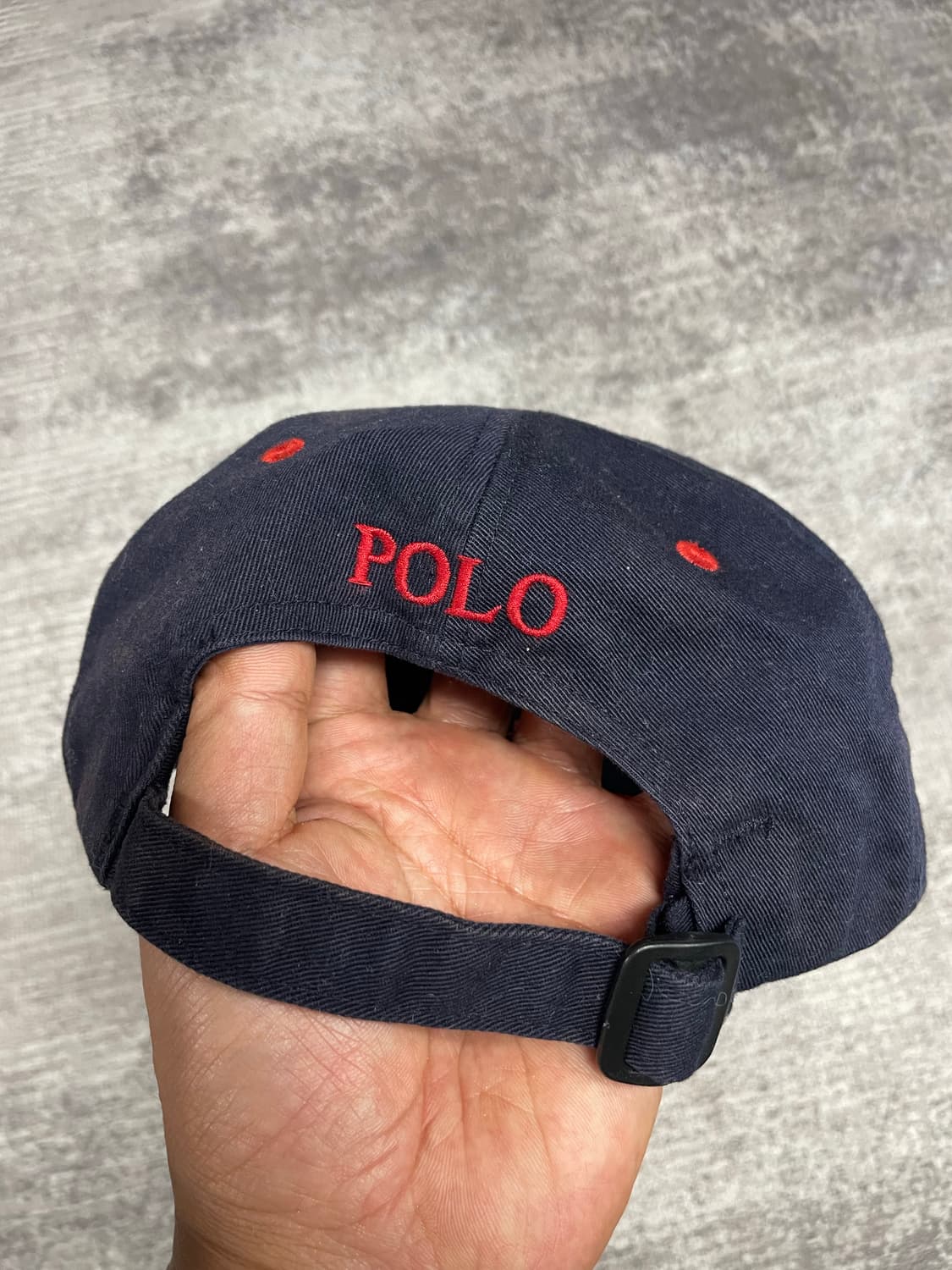 90s POLO SPORT marine cap 상품이미지9