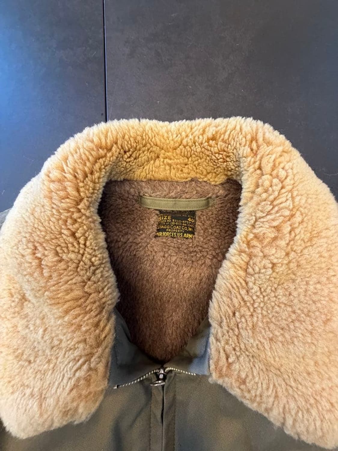 (40) 리얼맥코이 real mccoy B-10 밀리터리 자켓 상품이미지2