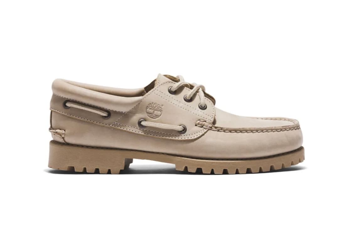 팀버랜드 어센틱 3아이 보트슈즈 베이지  상품이미지2