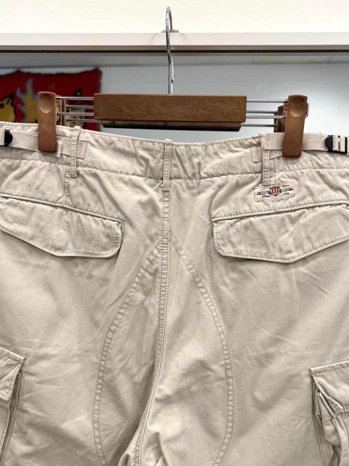 90-00s Polo Jeans 폴로 진스 밀리터리 카고 립스탑 쇼츠 상품이미지6