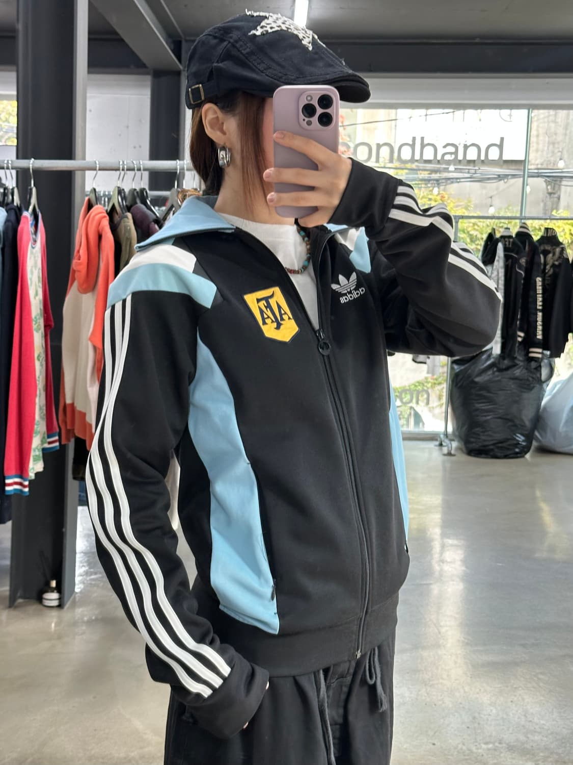 아디다스 아르헨티나 하이넥 트랙져지 상품이미지3