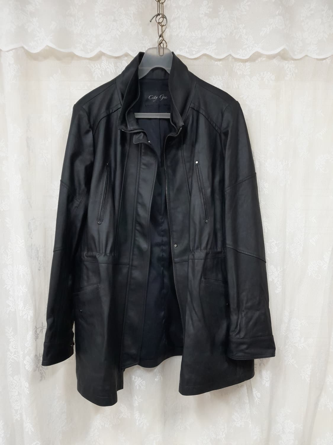 시티걸 블랙 가죽 자켓  88 상품이미지2