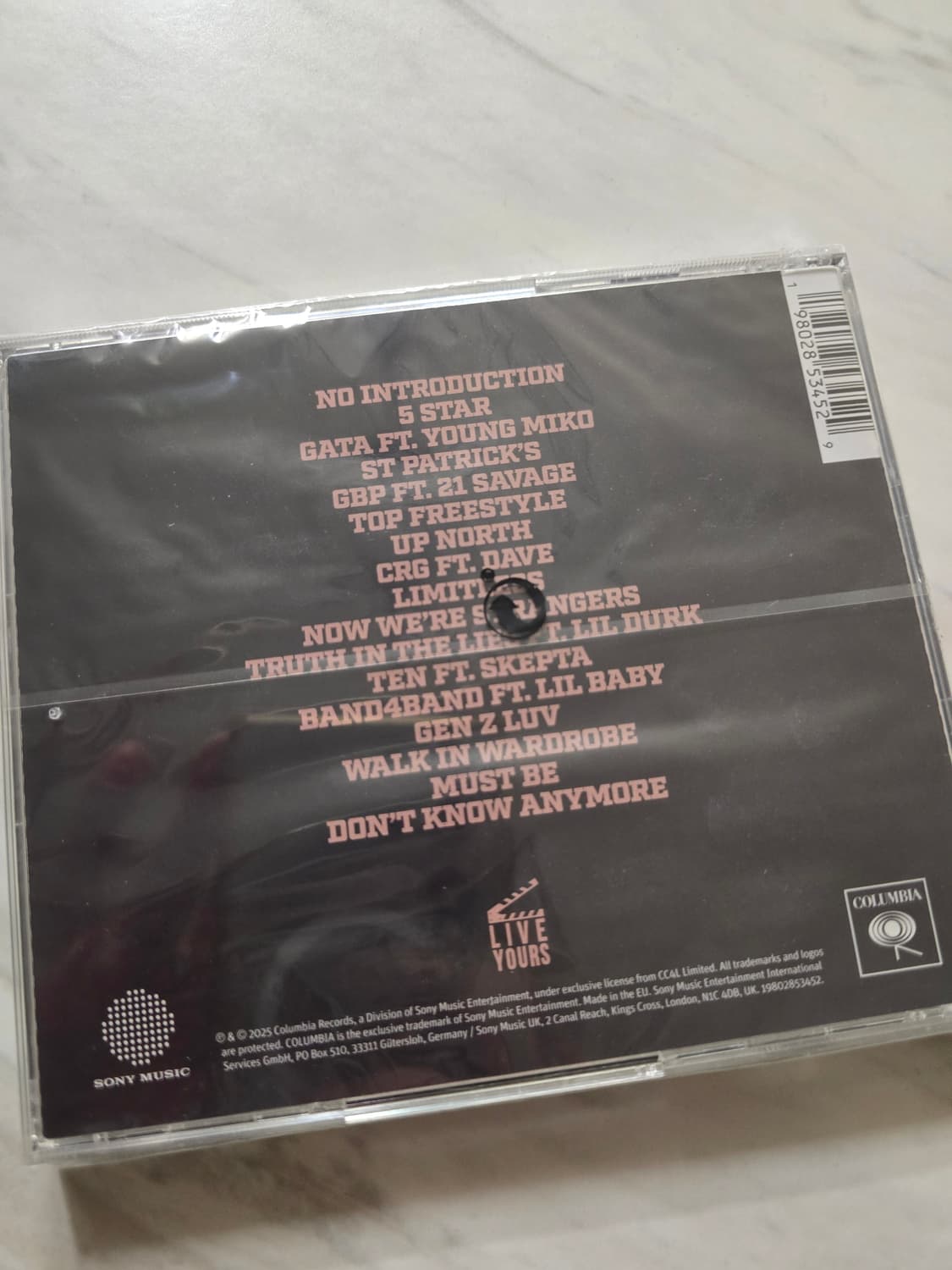 센트럴 씨 정규1집 데뷔 앨범 CAN'T RUSH GREATNESS 상품이미지2