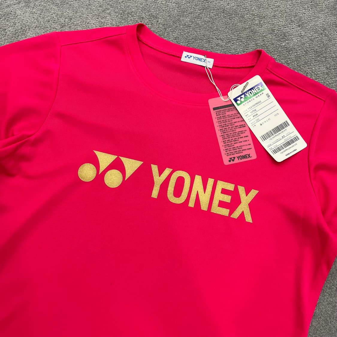 90 요넥스 배트민턴 반팔 새상품 상품이미지2