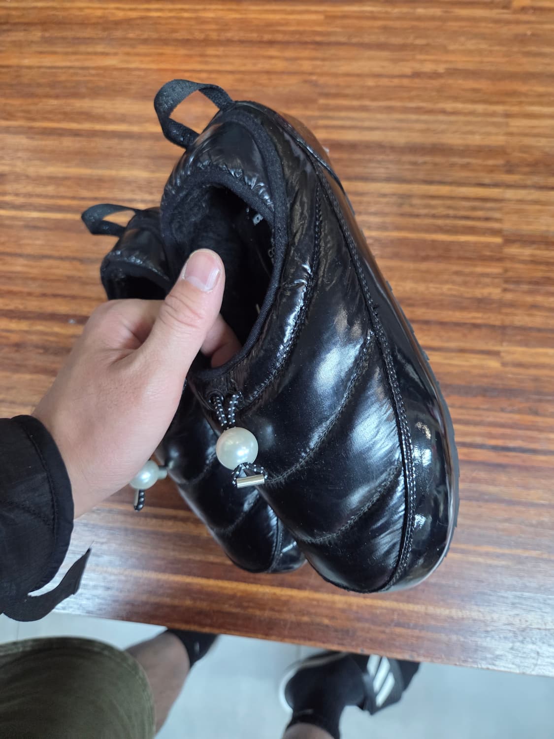 슈콤마보니 코오롱스포츠 패딩 뮬 슈즈 230 상품이미지7