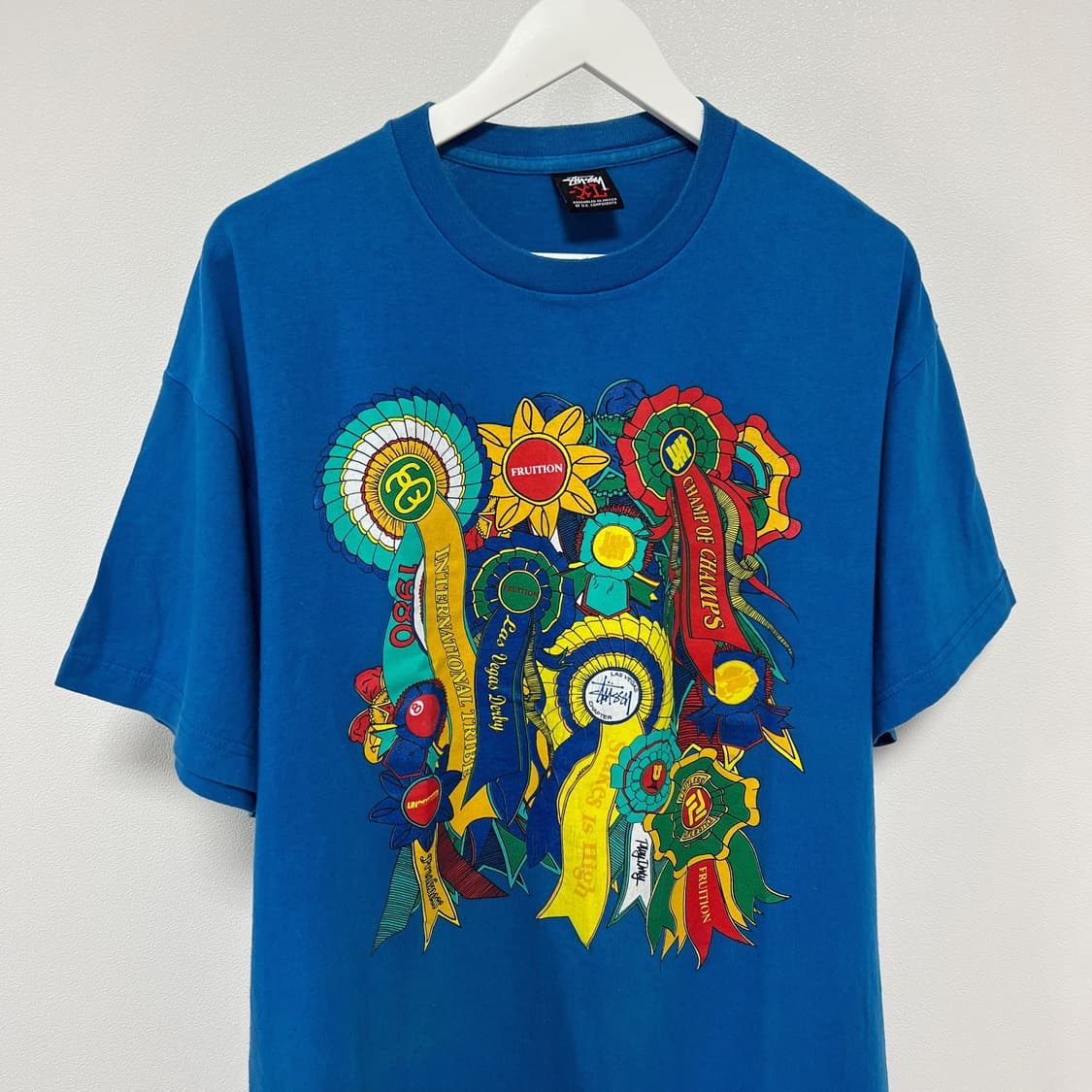 스투시 x 언디핏 2008 FRUITION TRIPLE CROWN 티셔츠 상품이미지3