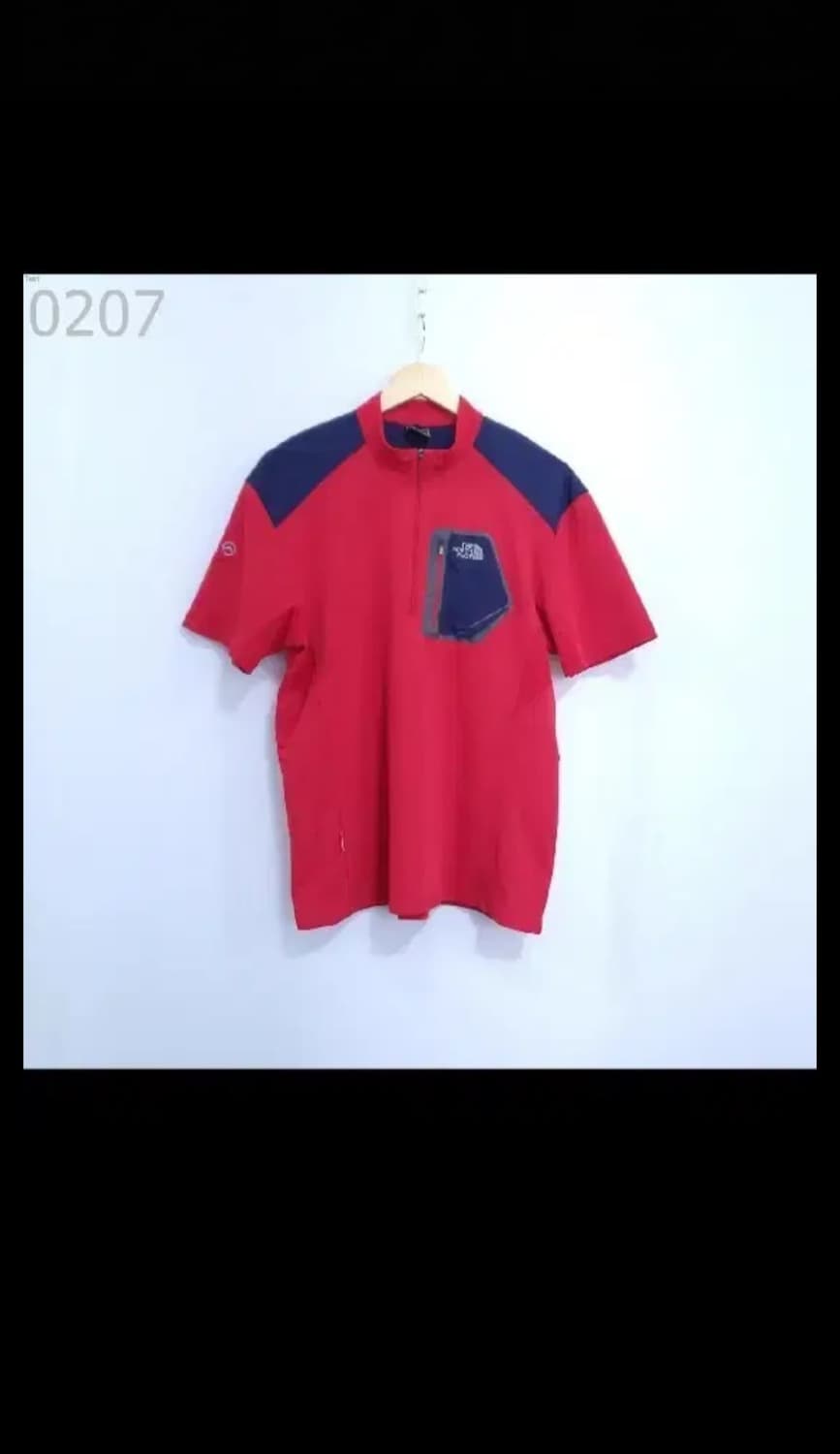 노스페이스 기능성 반집업 반팔 상품이미지2