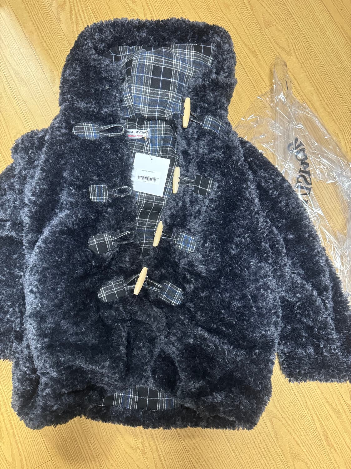 더뮤지엄비지터 더플코트 퍼자켓 상품이미지2