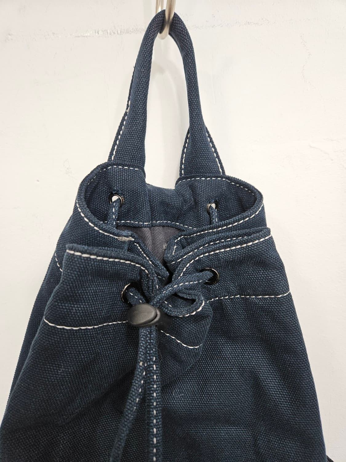 질스튜어트 캔버스 스티치 슬링 겸 백팩, 네이비$ 상품이미지7