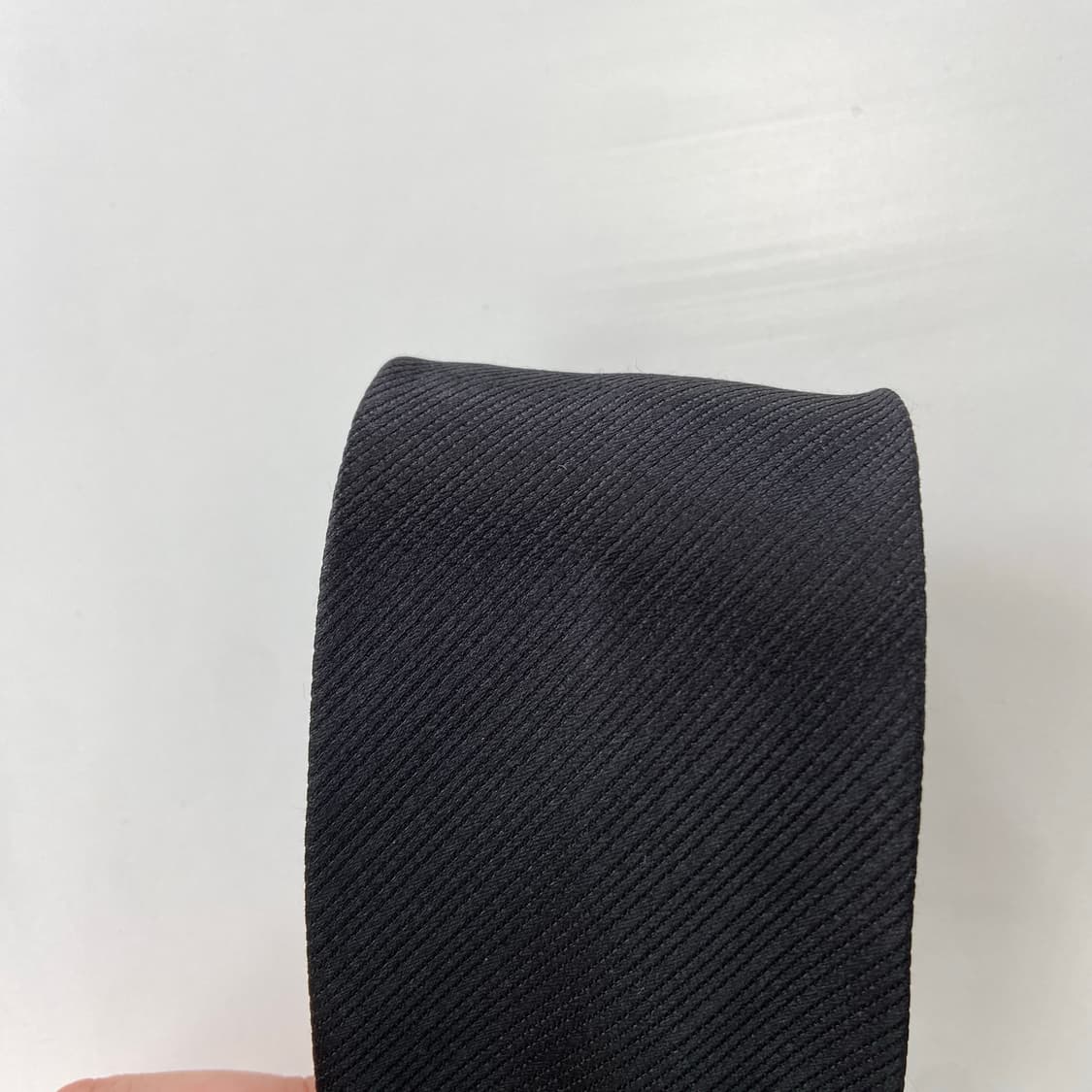 베네통 명품 정품 블랙 넥타이 (BENETTON) 7.3cm 상품이미지5