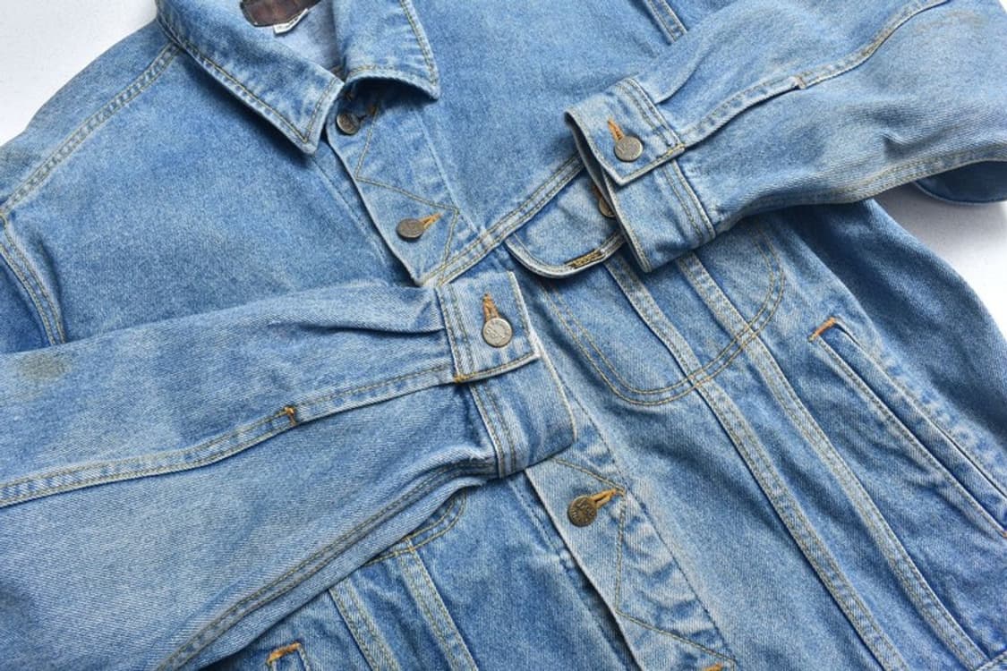 90s LEE 리 캣아이 데님 청자켓 N0999 상품이미지5