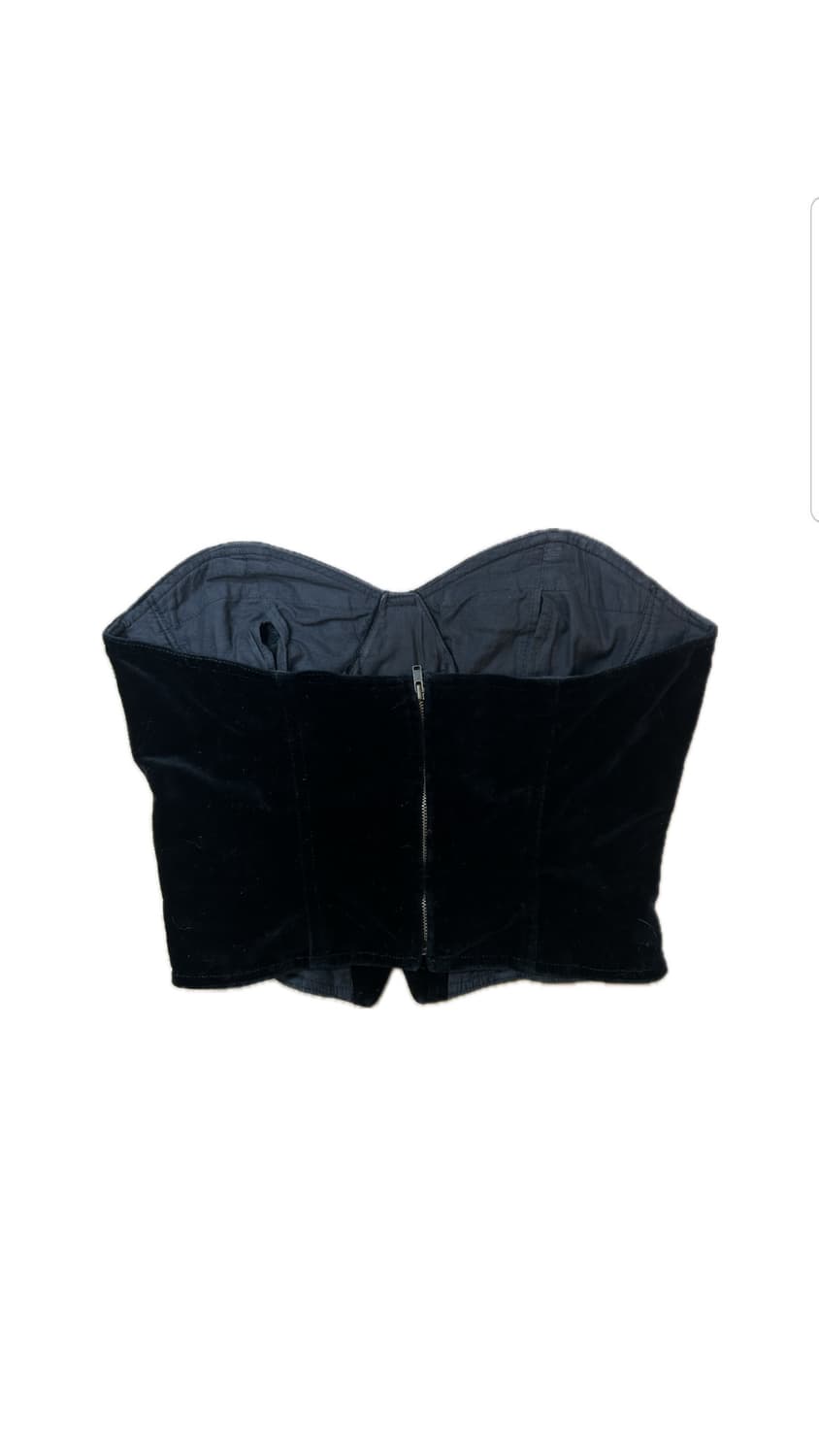 펑크 벨벳 코르셋 상품이미지2