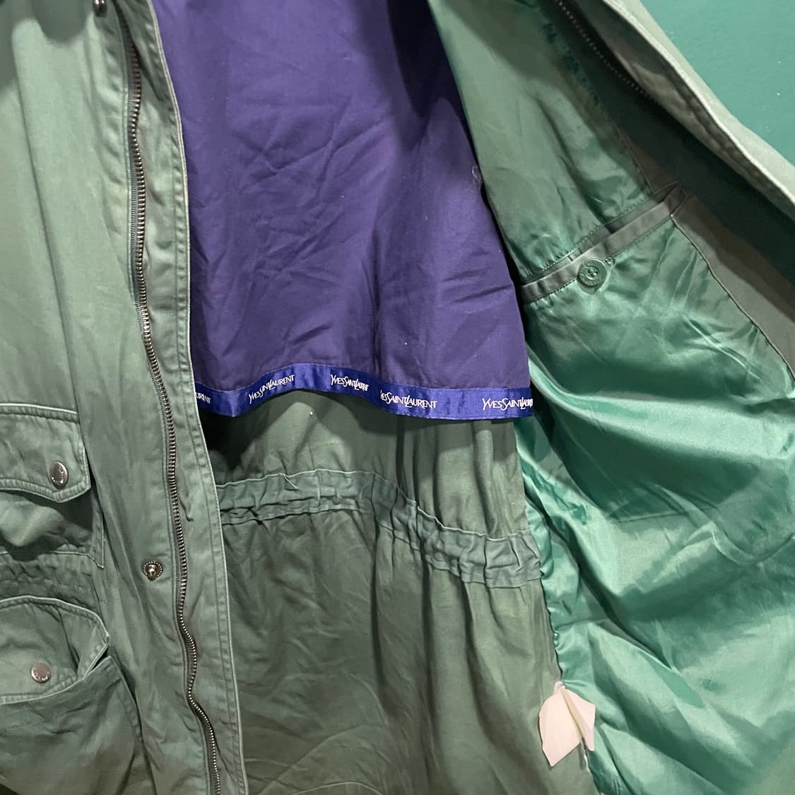 입생로랑 사파리자켓 실측100-105 상품이미지4