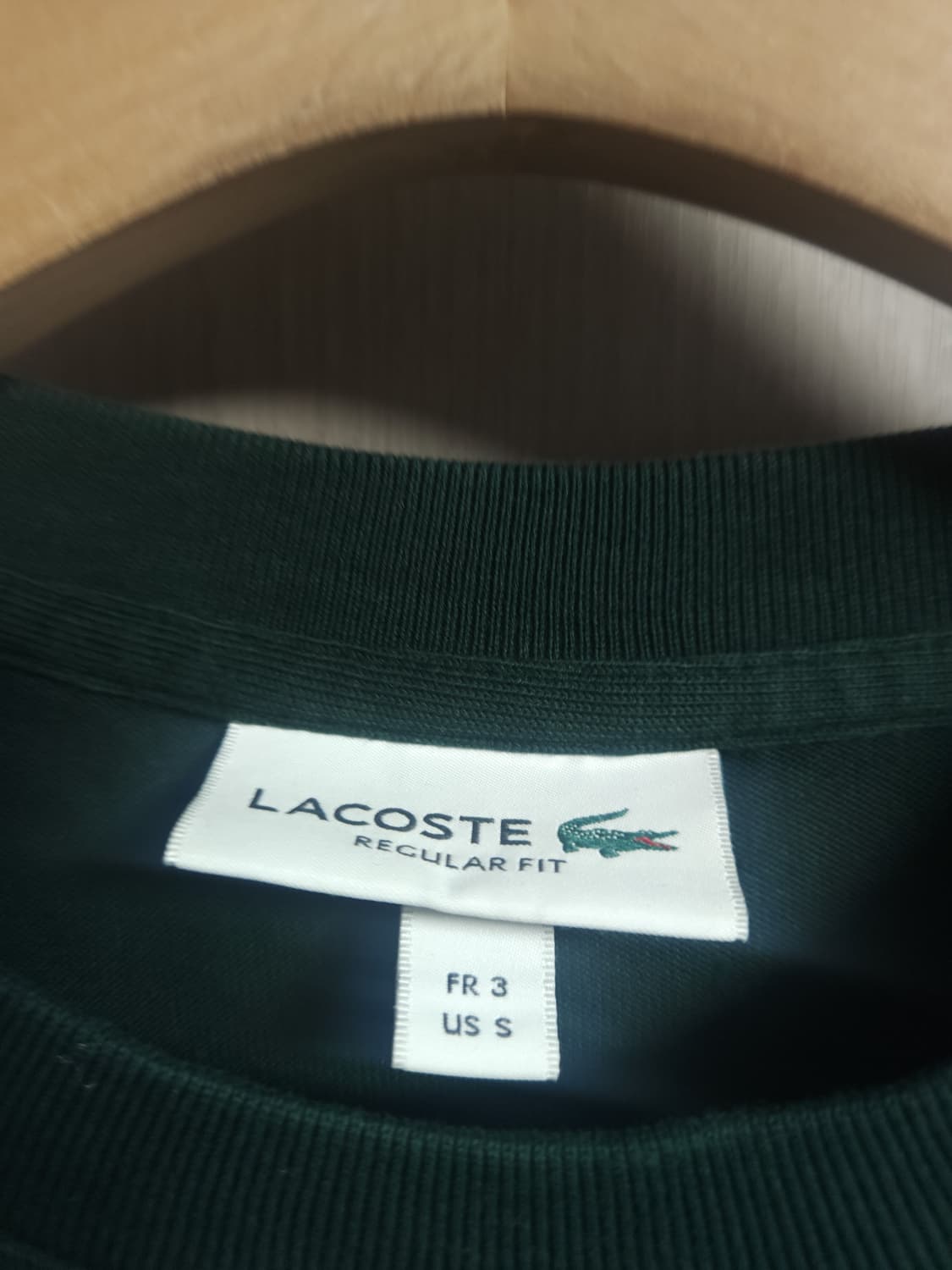 라코스테 긴팔 티셔츠, M 상품이미지3