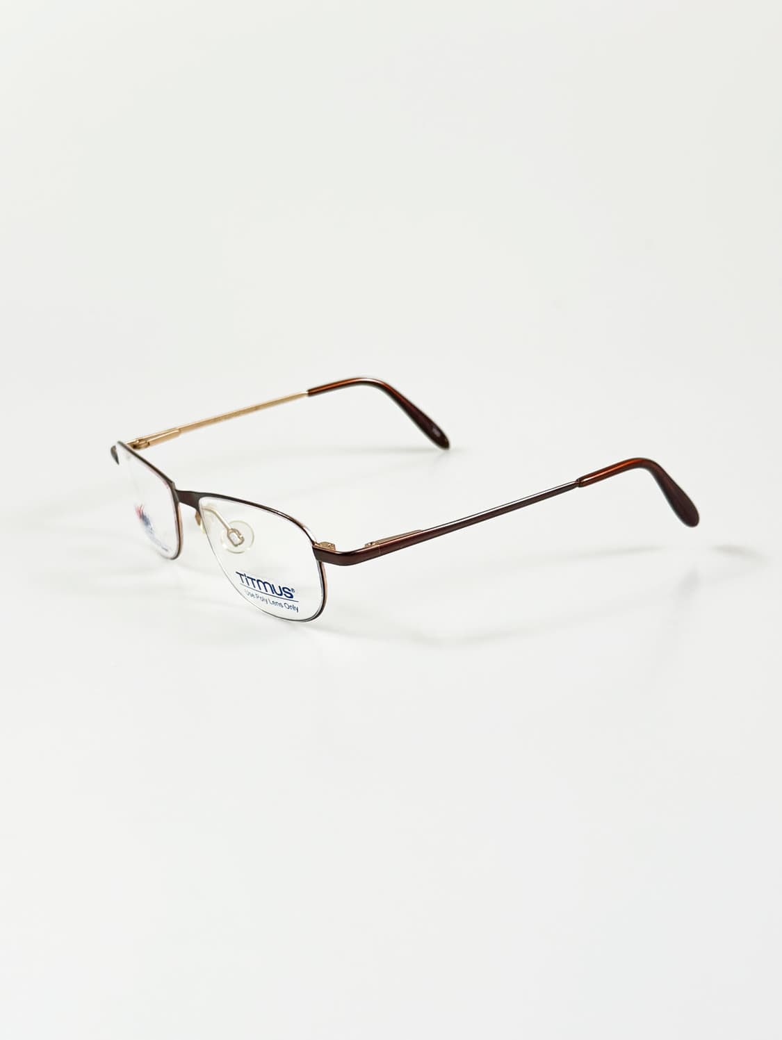 TITMUS 티타늄 슬림 스퀘어 프레임 빈티지 안경 상품이미지3