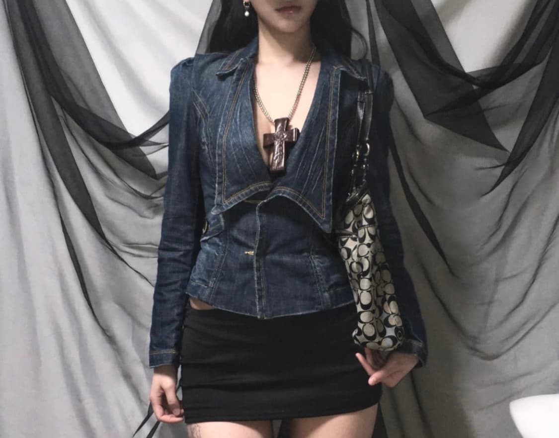 Hudson Vintage denim jacket 상품이미지1