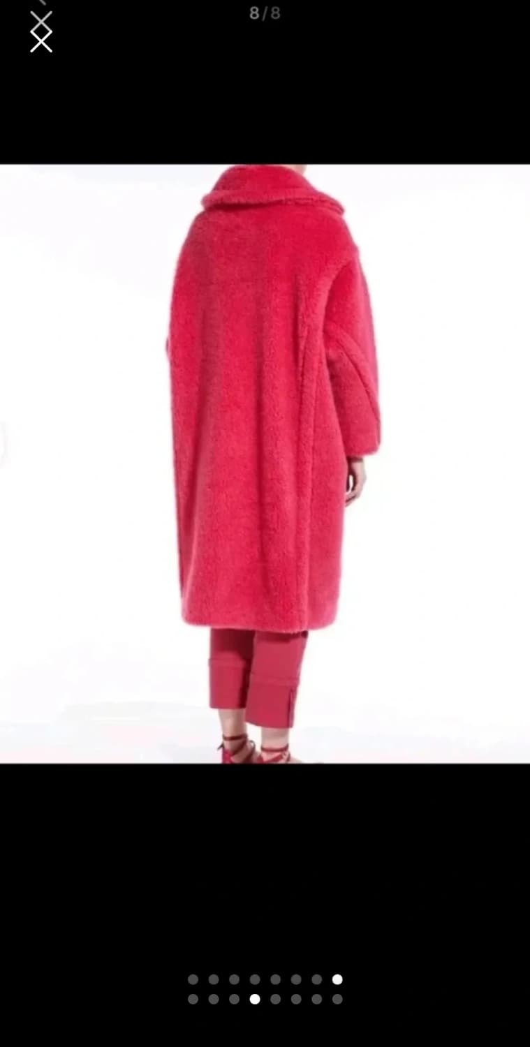 막스마라 테디베어코트 핫핑크 m 10160493 000 테드걸 상품이미지6