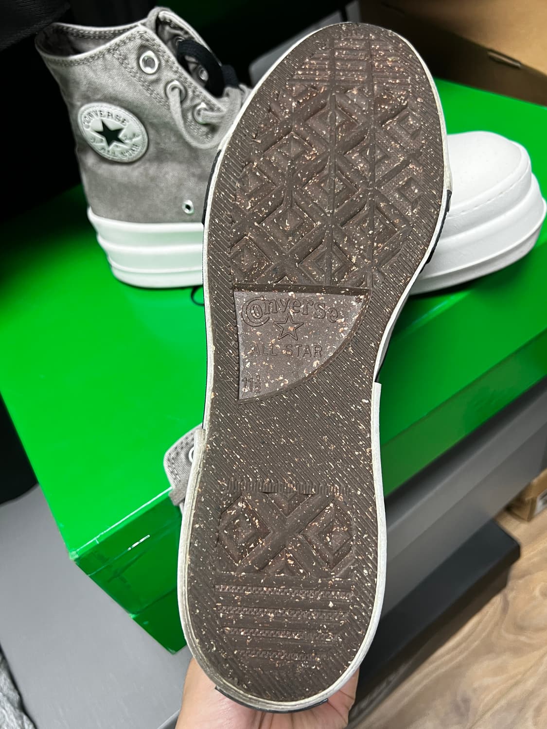 컨버스x 다크쉐도우 더블 다크스타 오버딩 척 70 300사이즈 상품이미지3