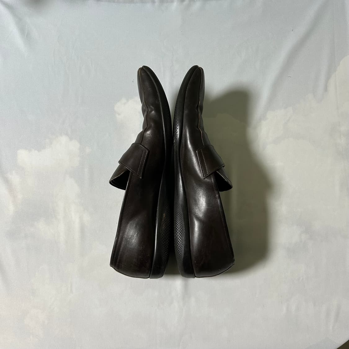 Prada sports strap loafers brown 상품이미지3