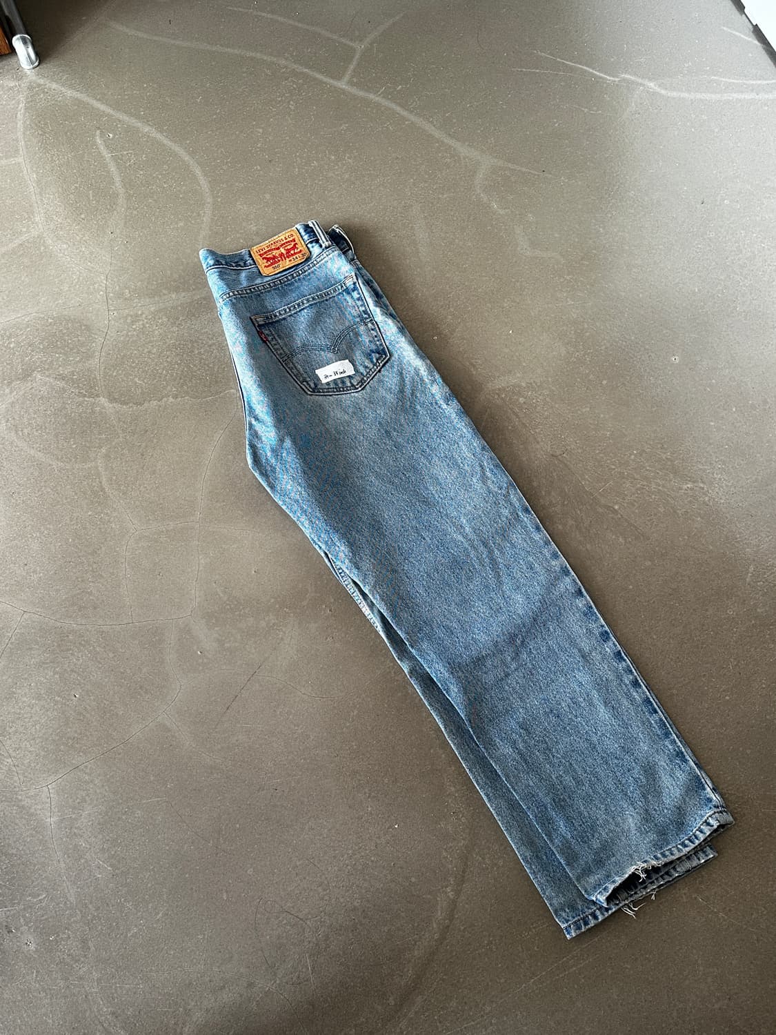 Levi’s 리바이스 550 Light Wash Denim 상품이미지7