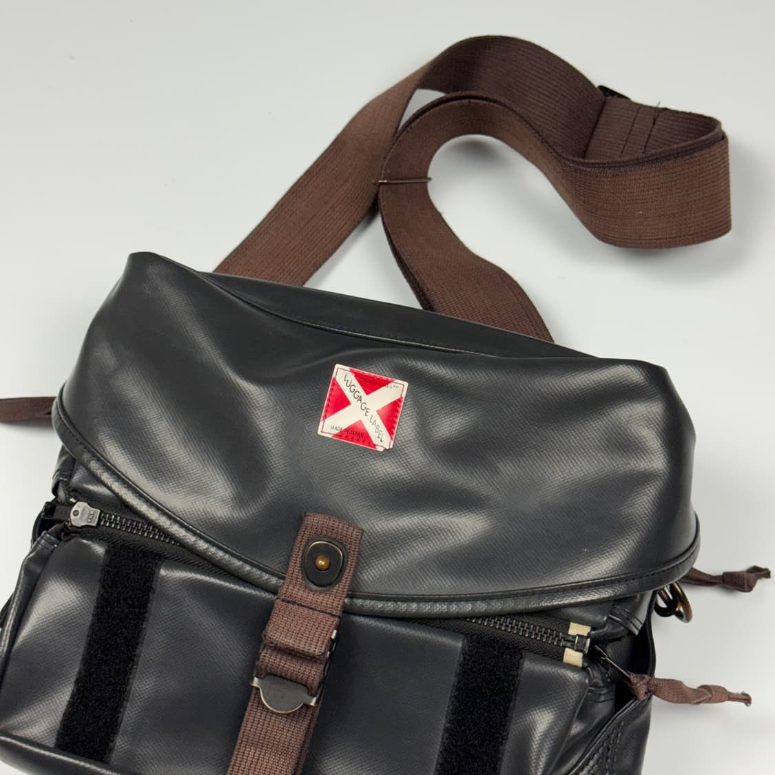 요시다포터 러기지라벨 라이너 숄더백 블랙 상품이미지5