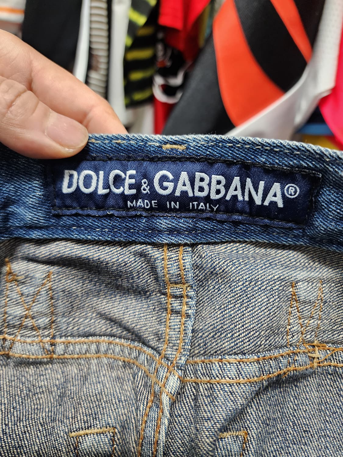 D&G 돌체앤가바나 신치백 청바지 상품이미지6