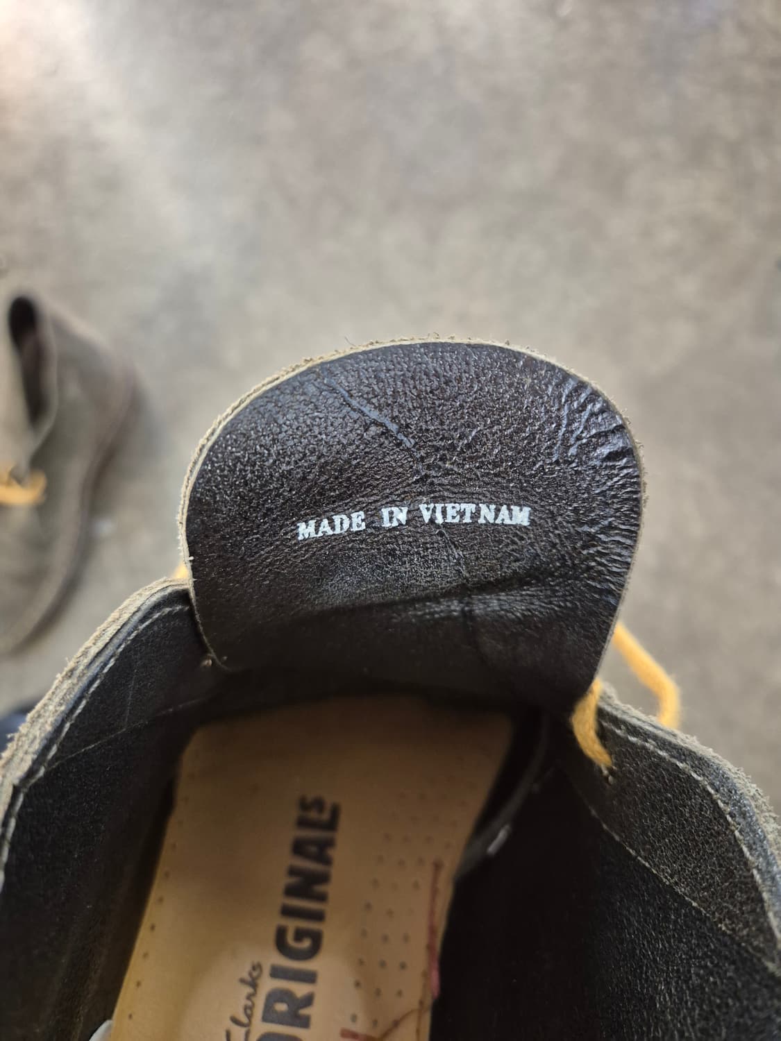 클락스 오리지널스 데저트 부츠 그레이 255 상품이미지6