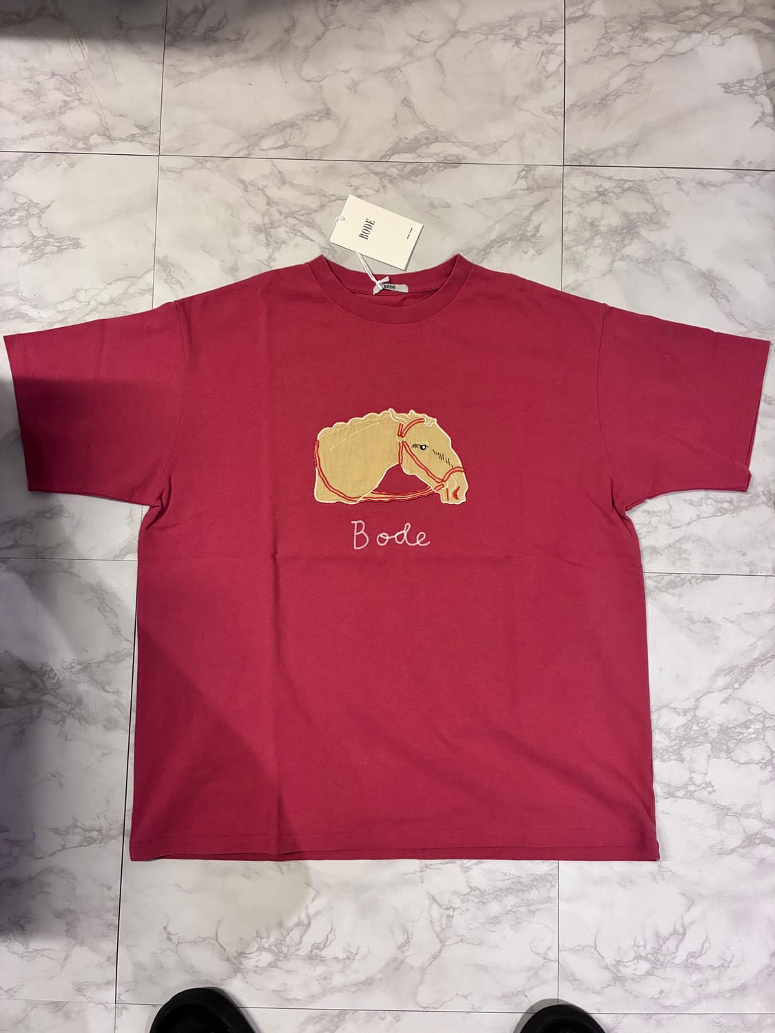 보디 자수 티셔츠 상품이미지1