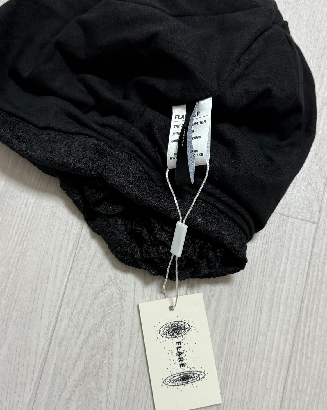 플레어업 러플 셔링 비니 상품이미지4