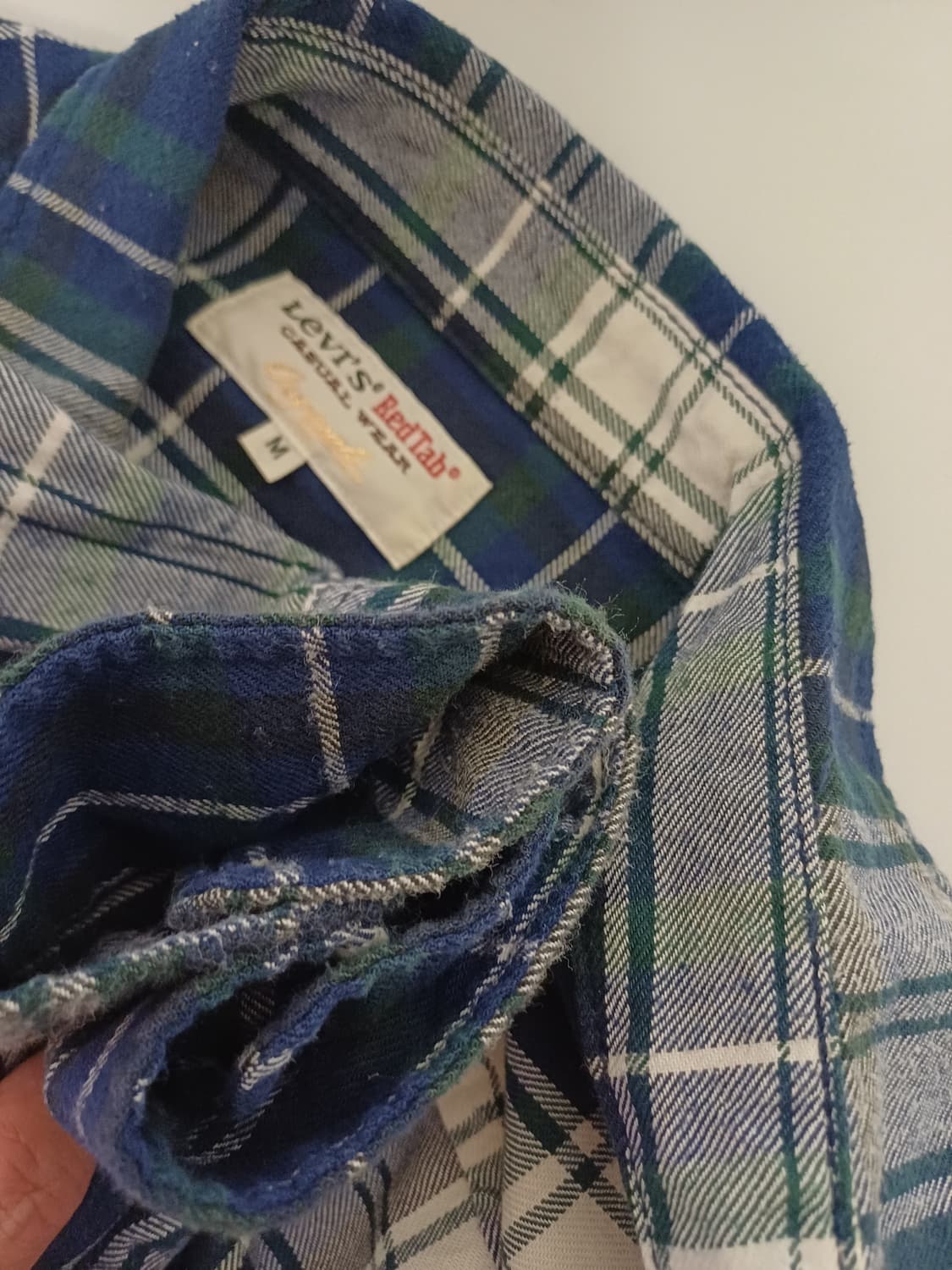 리바이스 레드탭 웨스턴 체크 셔츠/일본판 상품이미지7