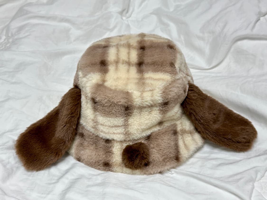 usj 유니버셜스튜디오 재팬 스누피 털 모자 상품이미지1