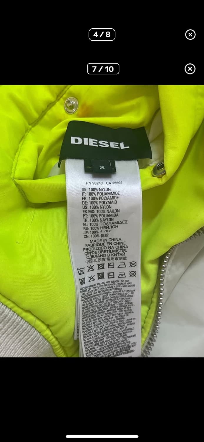 디젤 봄버 자켓 상품이미지4