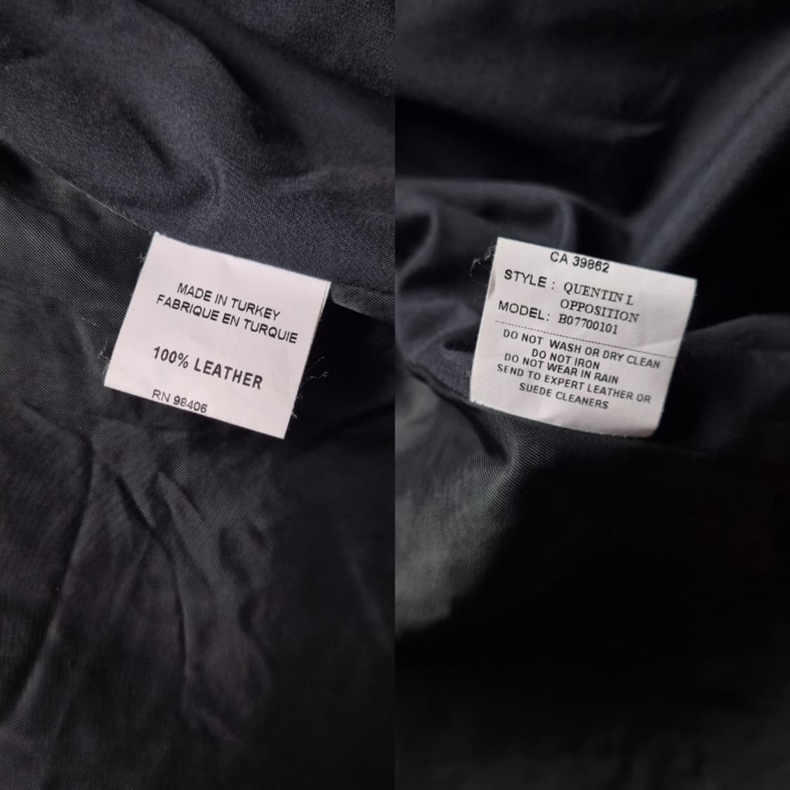 [M] 띠어리 리얼레더 자켓 상품이미지9