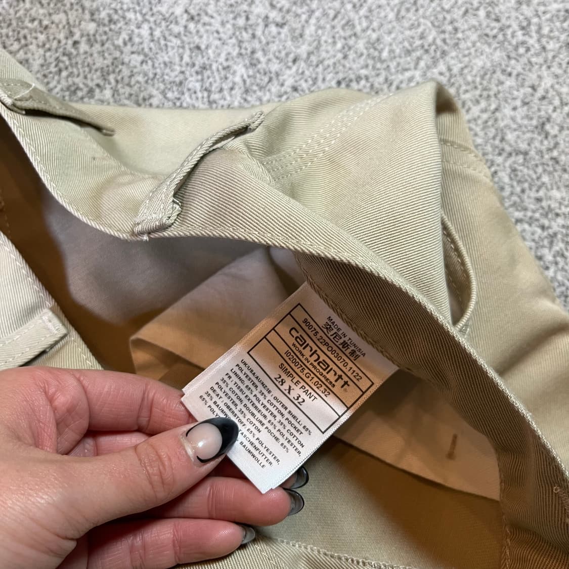 칼하트 코튼 팬츠 상품이미지4