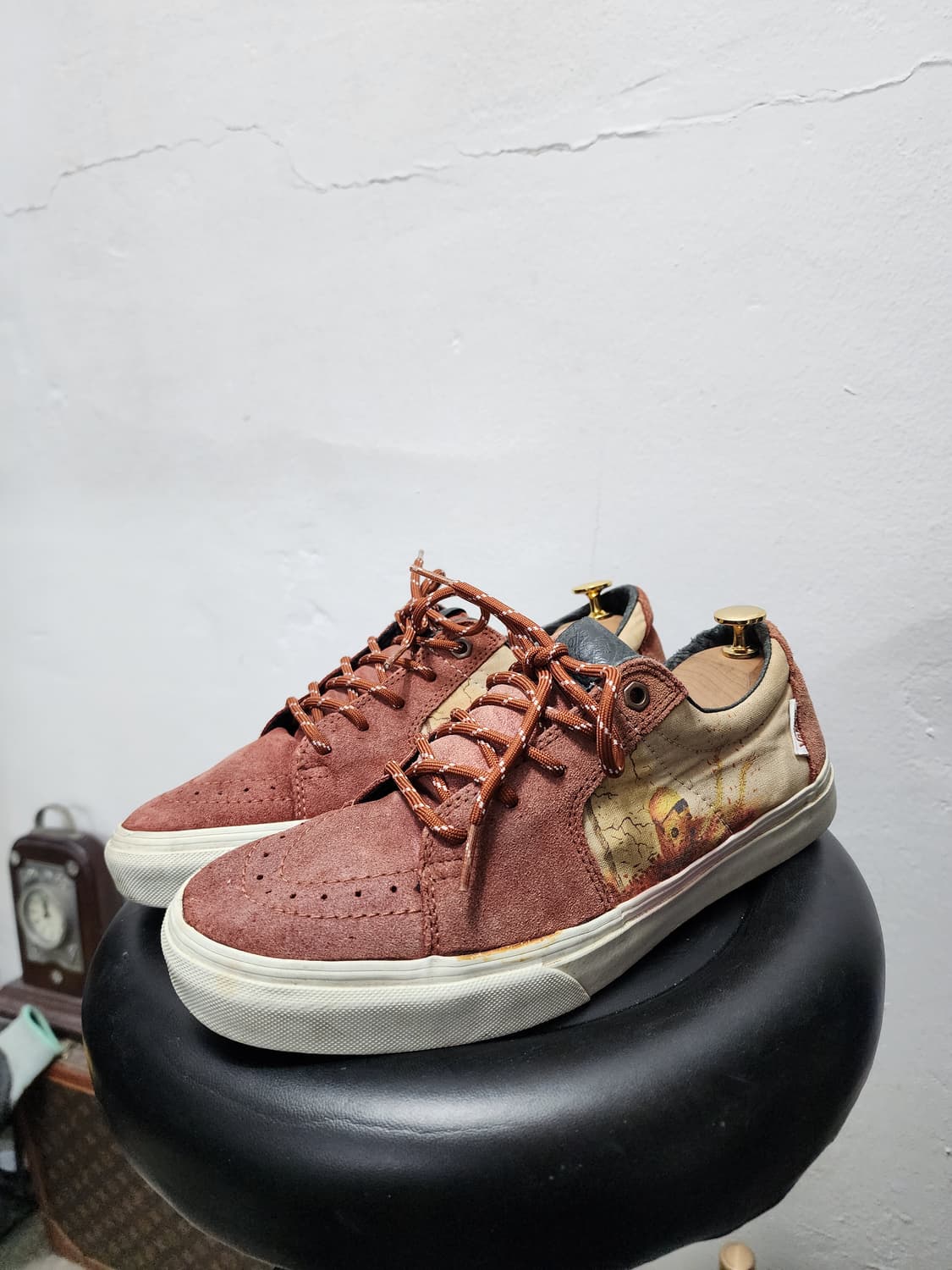 반스 스웨이드 스니커즈 브라운 상품이미지1