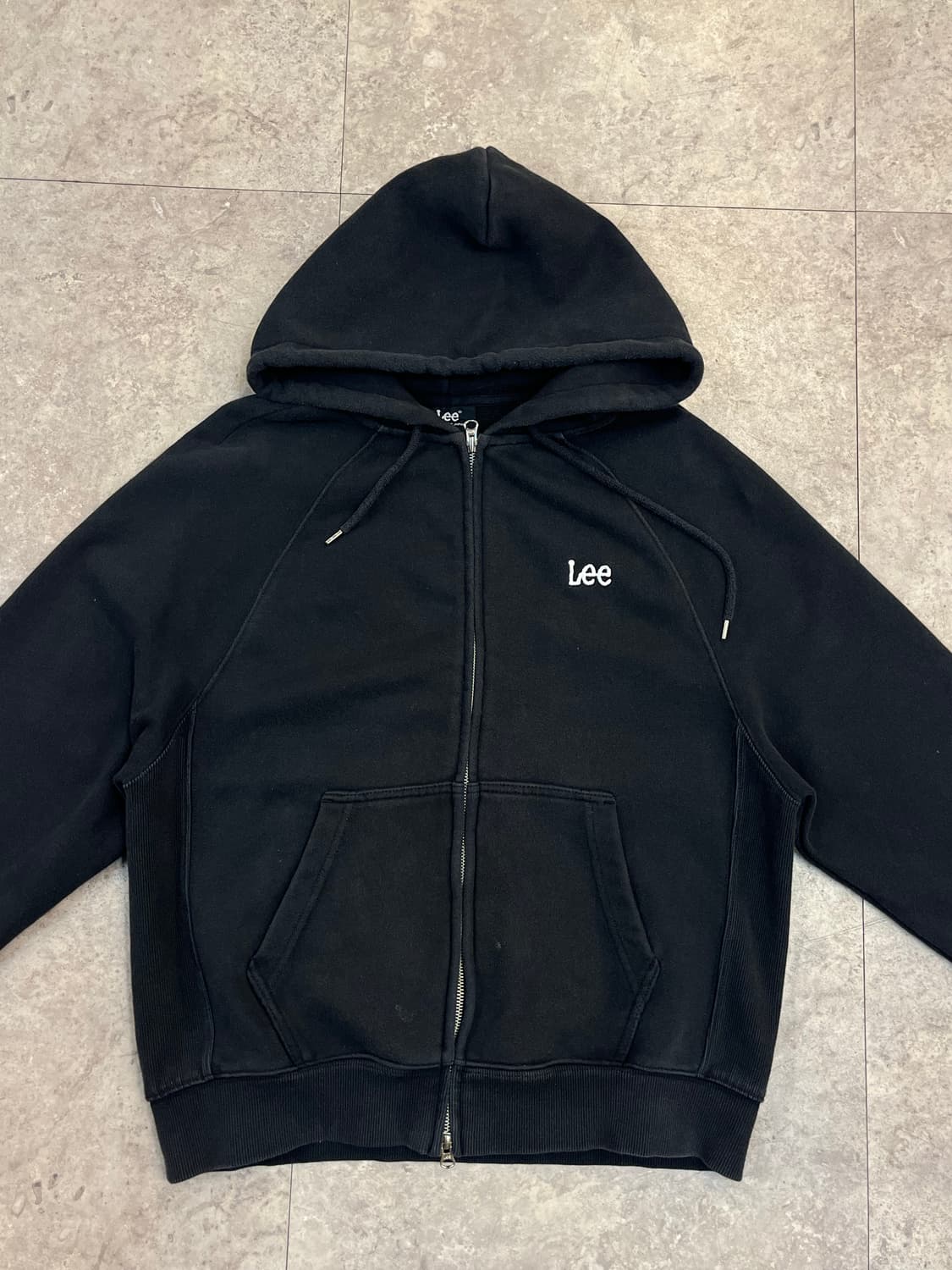 리 투웨이 후드집업 블랙 S #csz3464 상품이미지5