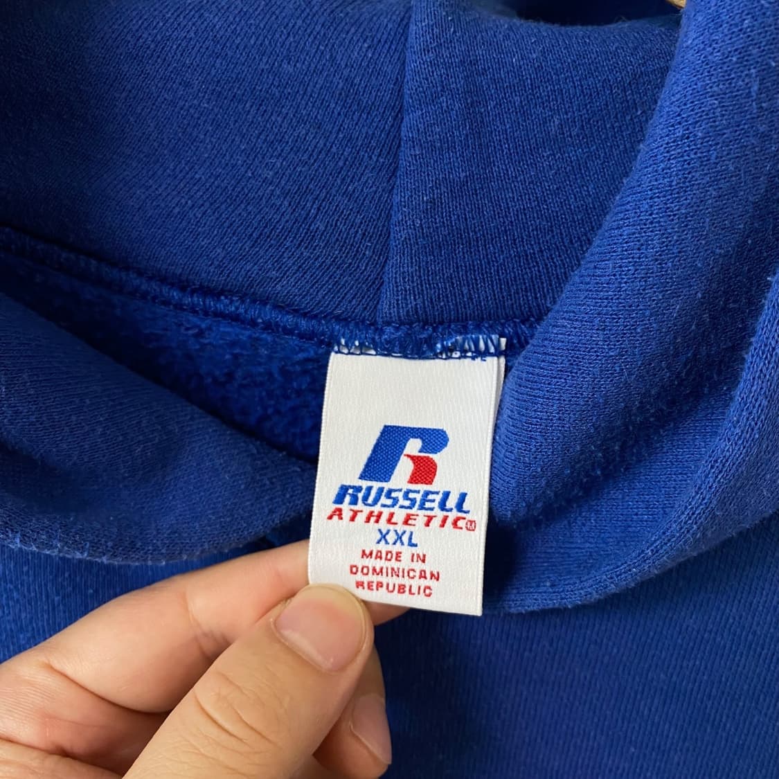 (2XL)빈티지 러셀 블랭크 스웨트 후드티셔츠 상품이미지3