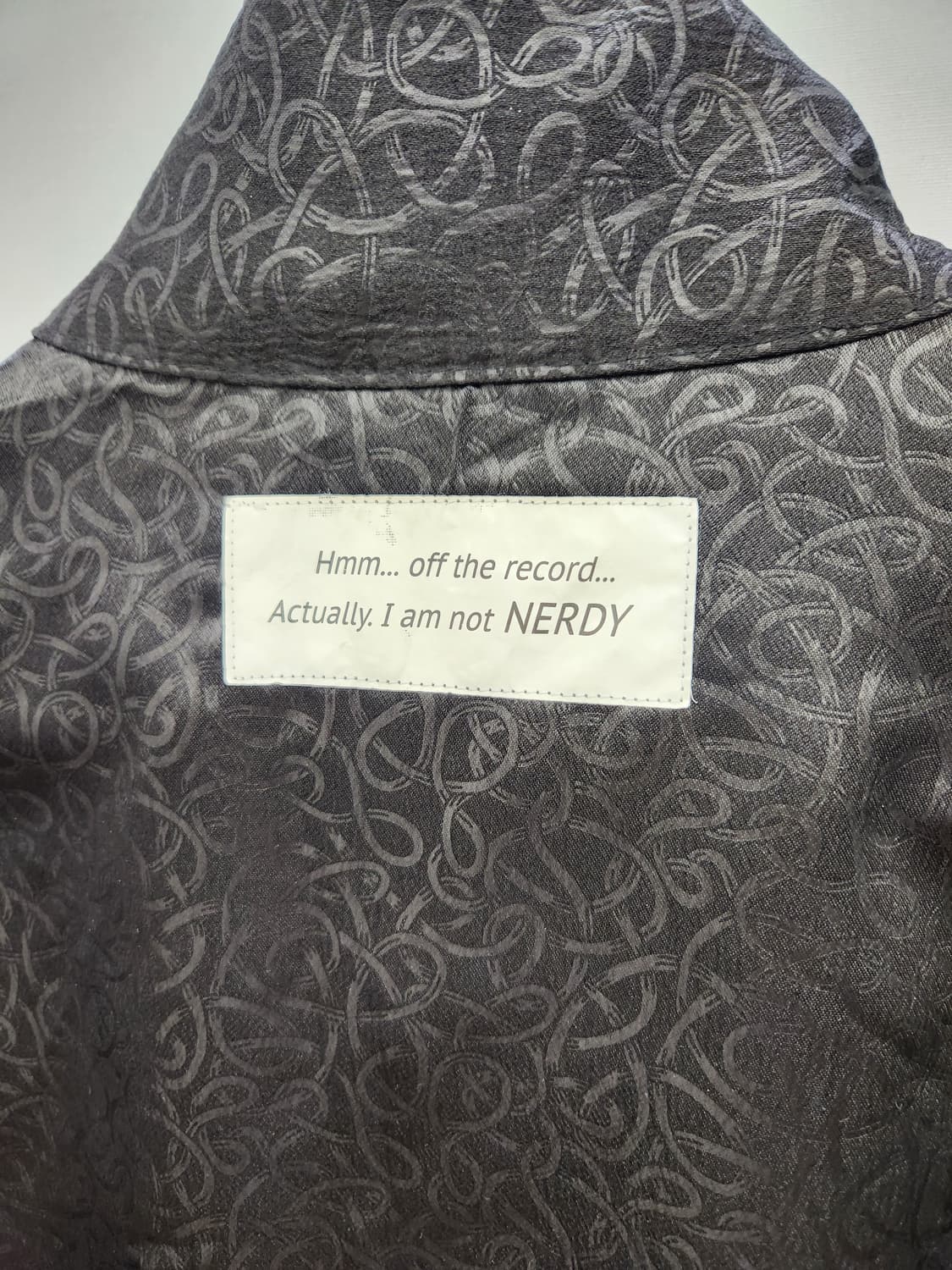 널디 NERDY 블랙 금색 라인 트랙탑 상품이미지8