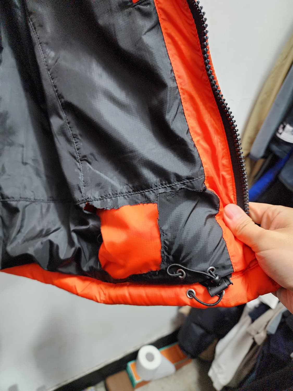 폴로 랄프로렌 RL/250 오렌지 패딩 점퍼 상품이미지7