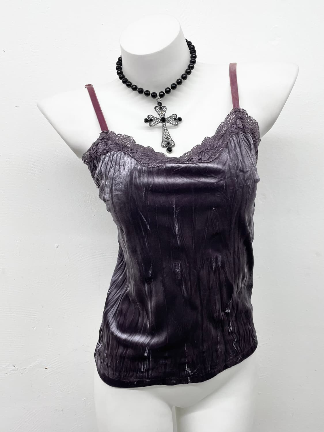 페어리 벨벳 레이스 슬리브리스 상품이미지1